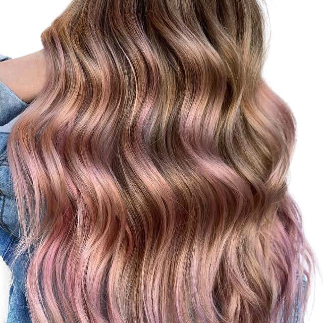 Колорирование в салоне Сахар